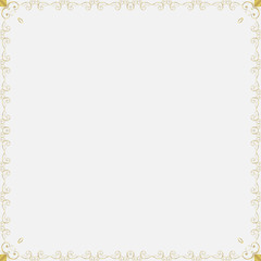 ornamental vector frame.