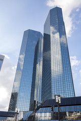 Fototapeta premium skyscrapers frankfurt am main in germany