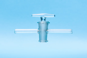 Glass stopcock, chemical laboratory utensil