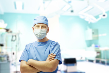 Surgeon at operating room