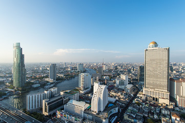 BANGKOK,  February 21 : Bangkok view on 21 February 2015, Bangko