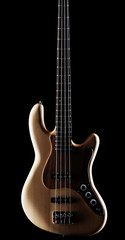 Obraz na płótnie Canvas bass guitar shape