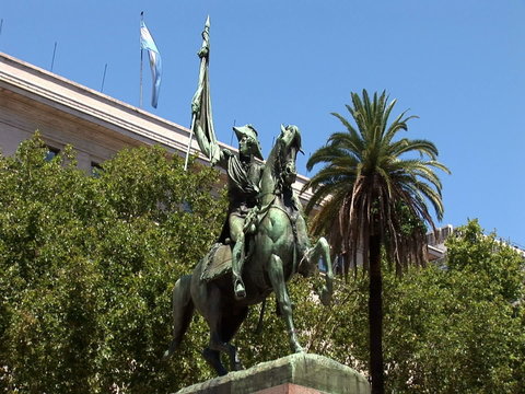 Monument to General Manuel Belgrano in Buenos Aires, Argentina