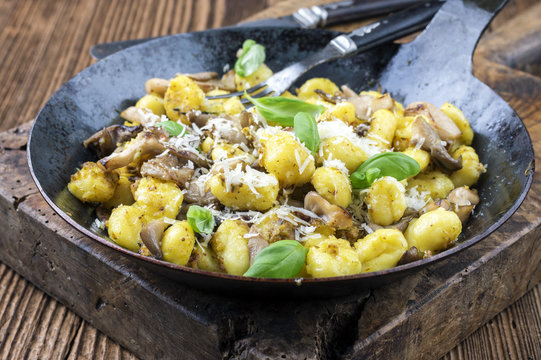 Gnocchi With Mushroom