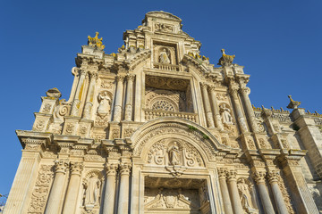 Fototapeta na wymiar Cartuja monastery facade, Jerez de la Frontera