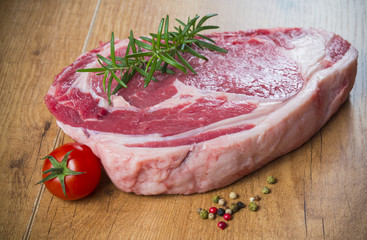 Chuletón obre madera