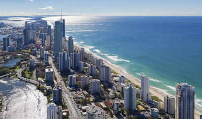 Surfers Paradise on the beautiful Gold Coast, Australia