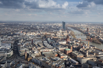 Obraz premium cityscape frankfurt am main germany