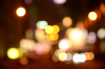 Fototapeta premium night bokeh for Christmas background