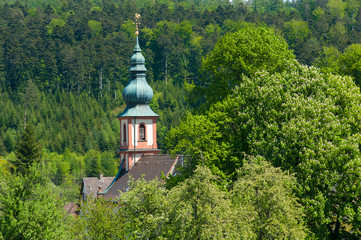 Naklejka premium Wallfahrtskirche Moosbronn