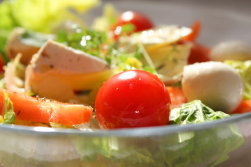 Colorful salad