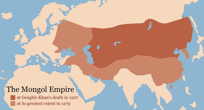 Mongol Empire Conquest Map