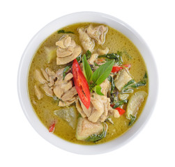 Green pork Curry , Thai cuisine