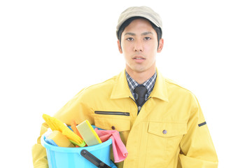 仕事に励む労働者