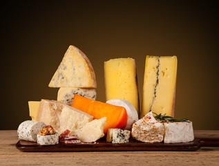 Various type of cheese © Jag_cz