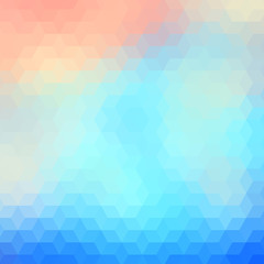 Colorful geometric background with triangles
