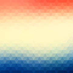 Colorful geometric background with triangles