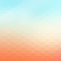 Colorful geometric background with triangles