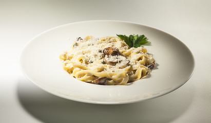 Pasta With Mushrooms