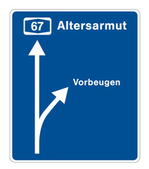 Alterarmut mit 67