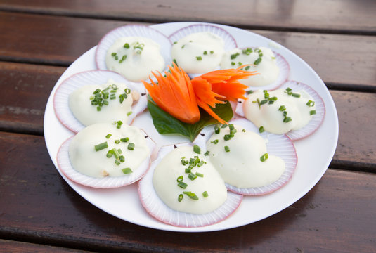 Baked Scallops with Cheese