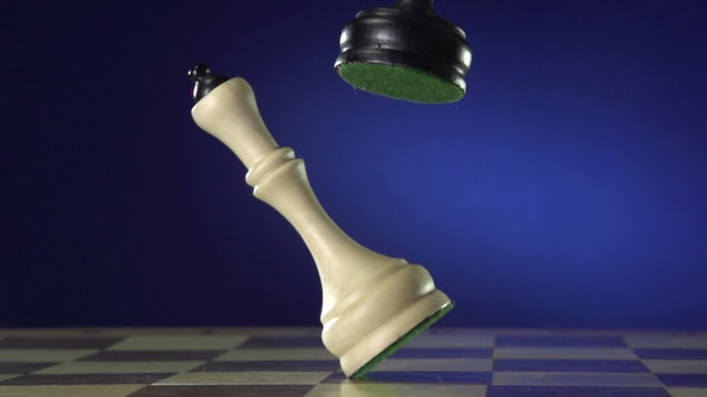 Man playing a game of chess