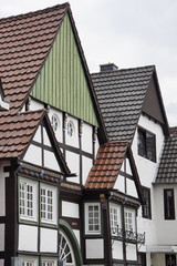 Fachwerkhaus im Stadtkern von Rietberg, Deutschland