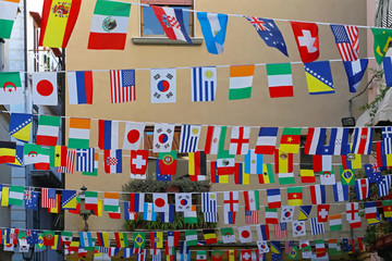 International flags