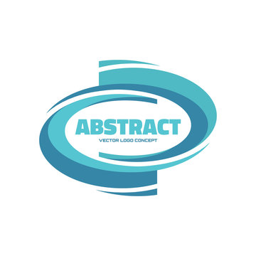 Abstract - vector logo concept illustration. Design element.