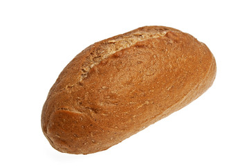 Bread on a white background