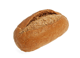 Bread on a white background