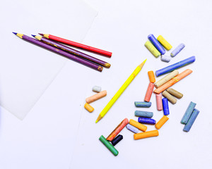 Colored pencils