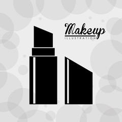 Make up design, vector illustration.