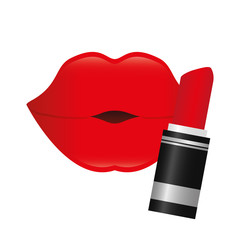 Obraz premium Make up design, vector illustration.