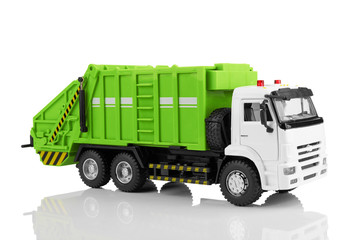 Fototapeta premium Garbage truck