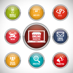 Ecommerce design, vector illustration.