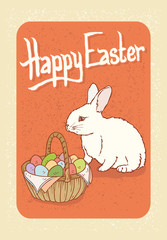 Happy Easter Postcard