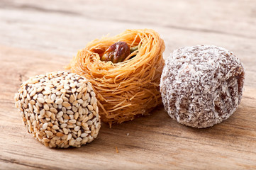 Eastern dessert baklawa