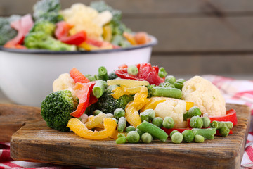 Frozen vegetables