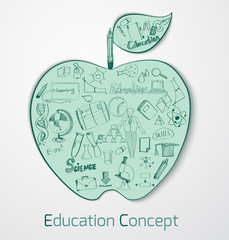 Education Doodle Concept