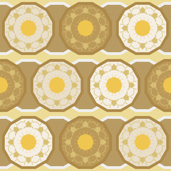 Fototapeta premium seamless background with abstract geometric shapes