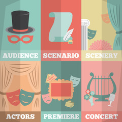 Theatre Poster Mini Set