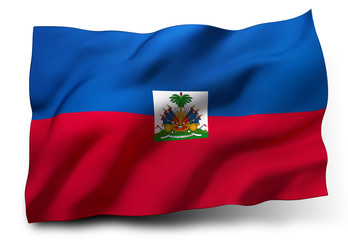 Fototapeta premium flag of Haiti