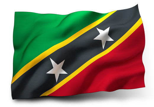flag of Saint Kitts and Nevis