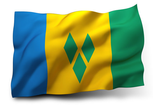 flag of Saint Vincent and the Grenadines