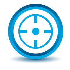 Blue target icon