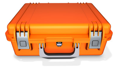 3d orange hard case