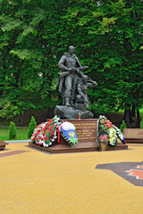 Memorial to Warrior – scout. Kaliningrad, Russia