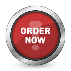 order now red icon