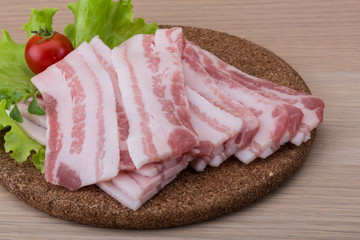 Sliced bacon